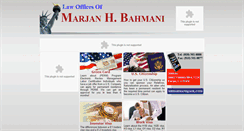 Desktop Screenshot of marjanbahmani.com